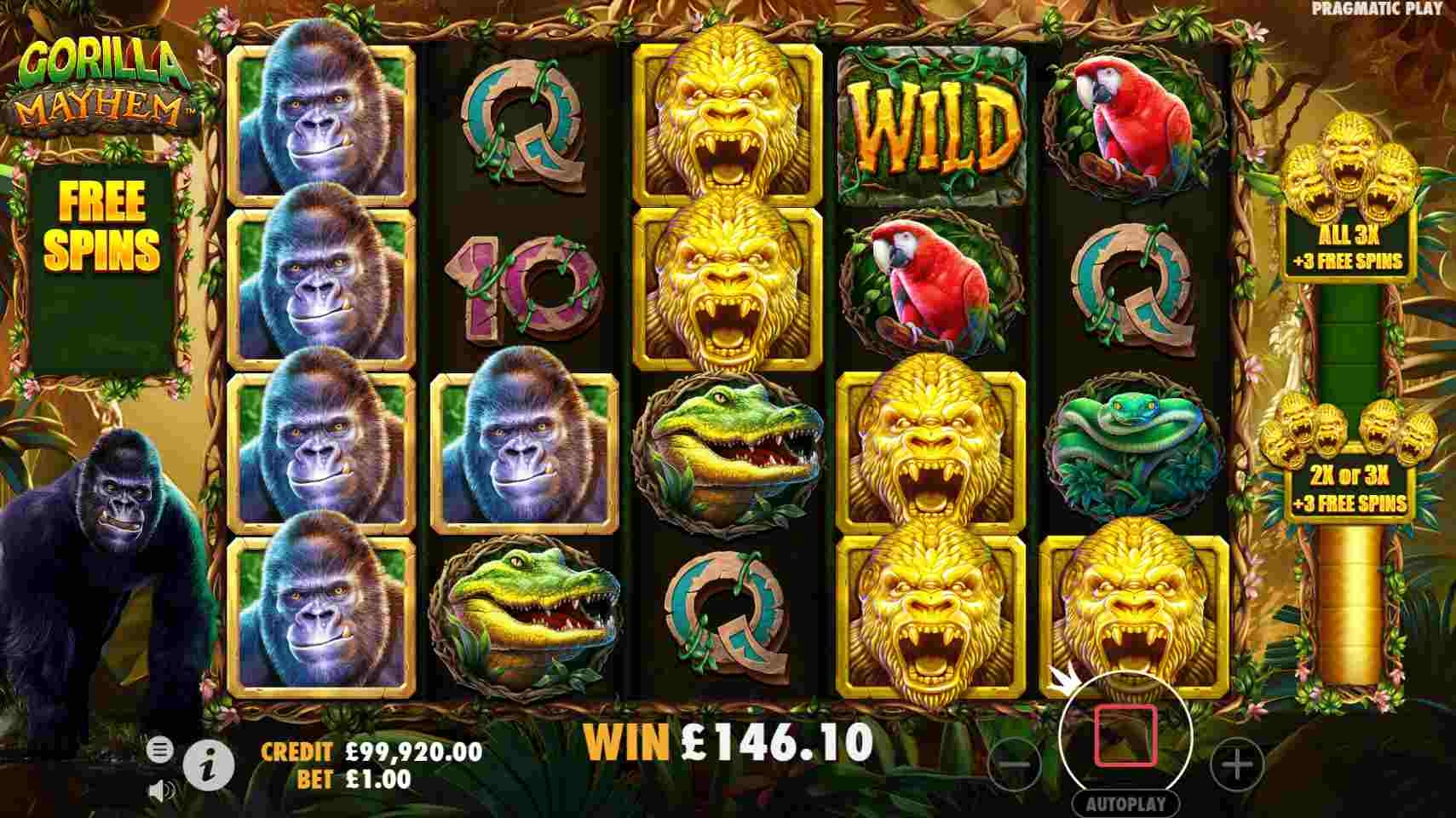 slots Gorilla Mayhem, apostas, cassino online, jogos de slots, estratégias de apostas